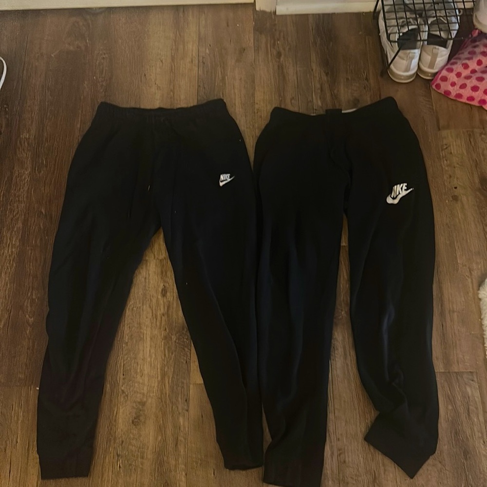 Two pairs of Nike Joggers !